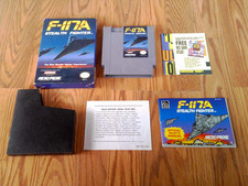 Nintendo Game - NES - F-117A STEALTH FIGHTER - COMPLETE - RARE