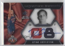 2008-09 SP Rookie Threads Signature 263/599 Ryan Anderson #81 Auto RC 1p4