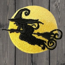 Witch Embroidered Patch — Iron On