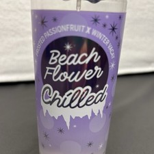 VICTORIA  S SECRET PINK BEACH FLOWER CHILLED FRAGRANCE BODY MIST SPRAY 8.4 oz