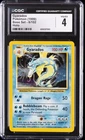 1999 POKEMON BASE SET HOLO #6/102 GYARADOS CGC 4