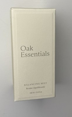 Oak Essentials Balancing Mist 100ml 3.4oz Face & Body Toner Spray New In Box