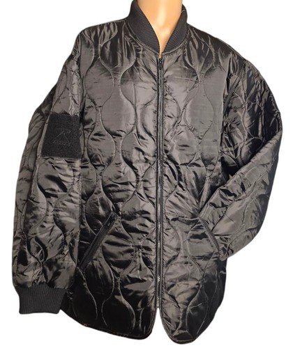 Rothco Concealed Carry Quilted Woobie Jacket Mens L Tactical Military New