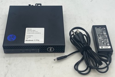 Dell Optiplex 3000 Mini i5-12500T 2.0GHz 8GB DDR4 512GB SSD Windows 11 Pro