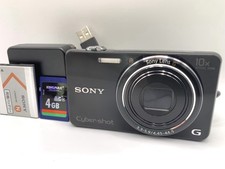  Tested Sony Cyber-shot DSC-WX100 18.2MP 10x Zoom Camera Black Japanese Only