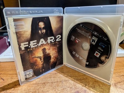 PS3 FEAR 2: Project Origin CIB Complete in Box Playstation 3 game