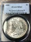 1888 Morgan Dollar PCGS MS63 Blazing White Best Price on Ebay* CHRC