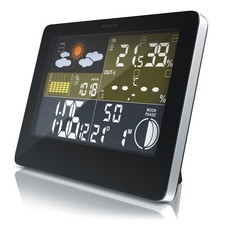 Bearware Funk Wetterstation mit Farbdisplay &...