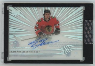 2025 26 Upper Deck Clear Cut Auto Outburst /25 Connor Bedard Auto 16/25 #CC CB