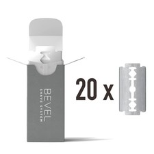 Safety Razor Replacement Blades 20 Pack, Double Edge Safety Razor for Men Bla... 0.85 per gallon