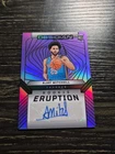 AJAY MITCHELL 2024-25 OBSIDIAN ROOKIE ERUPTION PURPLE FLOOD RC AUTO /49 Q6383