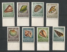 Togo 1964 Sc J56-J63 Postage Dues Sea Shells complete mint set MNH/VG