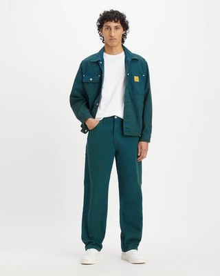 Levi's Herren Jeans 568 Stay Loose Carpenter Pants, Grün, W29 L32