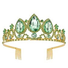 Princess Tiaras for Girls - Rapunzel Crowns for Girls - Birthday Grass Green