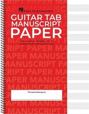 Guitar Tablature Manuscript Paper - Wire-Bound: Manuscript Paper Spiral Bound,