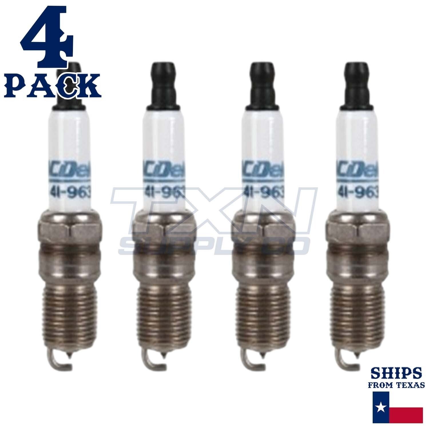 4 Pack ACDelco Double Platinum Spark Plugs 2005-2010 for Ford Focus 2.0L