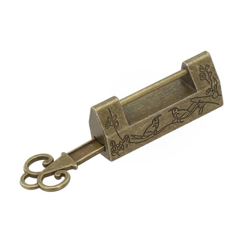 Vintage Elegance Zinc Alloy Wooden Box Keywords Antique Design High Quality - Picture 13 of 21