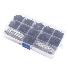620pcs Jumper Wire Cable Pin Header Connector Housing Kit Male/Female Crimp New