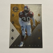 Jerry Rice 1998 Pinnacle Mint Gems Insert Card #14 San Francisco 49ers 