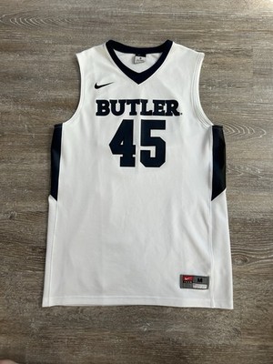 Butler Bulldogs Basketball Jersey NIKE Vintage 2000s Medium Mens #45 White NCAA