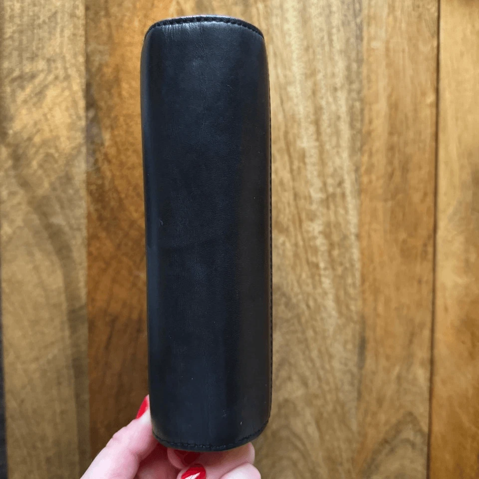 Franklin Covey Cuero Genuino A6 Agenda Cubierta Negro Bolsillos Carpeta Planificador Foto 4 de 4