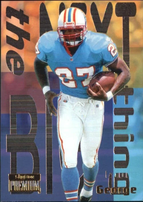 Eddie George trading card