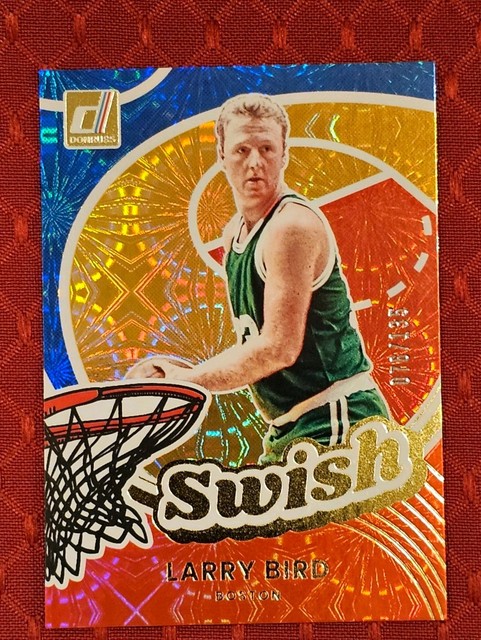 2025-26 Donruss Larry Bird #6 Swish Stars /135 Boston Celtics