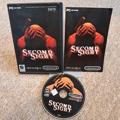 Second Sight PC CD-ROM Videospiel Stealth Psychic Powers Codemasters
