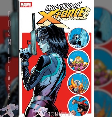 INGLORIOUS X-FORCE #7 MASON 1:25 RATIO DOMINO VARIANT PRESALE 7/15  