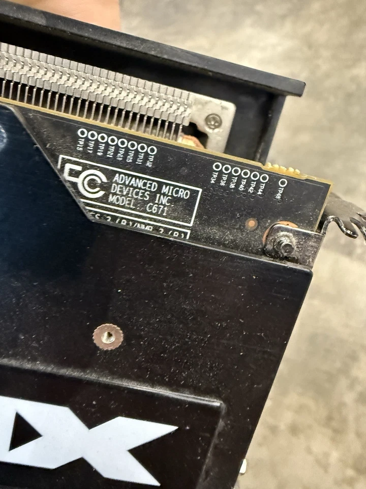 XFX AMD Radeon R9 390 Double Dissipation 8GB GDDR5 Graphics Card Untested As-Is - Image 3 of 4