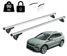 QUER TRÄGER DACH FÜR SKODA ELROQ 5 TÜREN AB 2024- MIT RELING DIEBSTAHLSICHERUNG