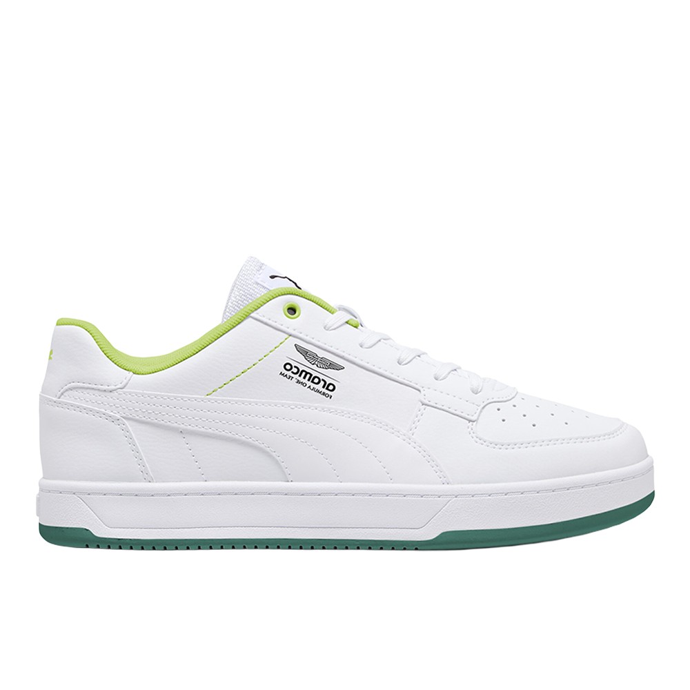 PUMA X Aston Martin Aramco F1 Caven 2.0 Lace Up Mens White