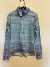 Nike Dry Women Baselayer Warm 1/2 Zip Top  Size L
