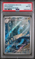 Dragonair Pokemon Mew En-151 #181 NM-MT PSA 8 on eBay