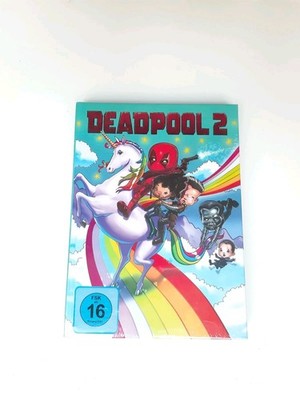 Deadpool 2 Mediabook UNICORN Limited Ed. 2 Blu-ray + 1 DVD originalverschweißt