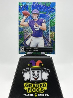 2024 Optic #6 - J.J. McCarthy - My House Dragon Mojo RC - Jersey Match 09/24