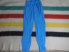 VTG Y2k 2000s Patagonia Capilene Sky Blue USA Made Base Layer Camp Pants Women L