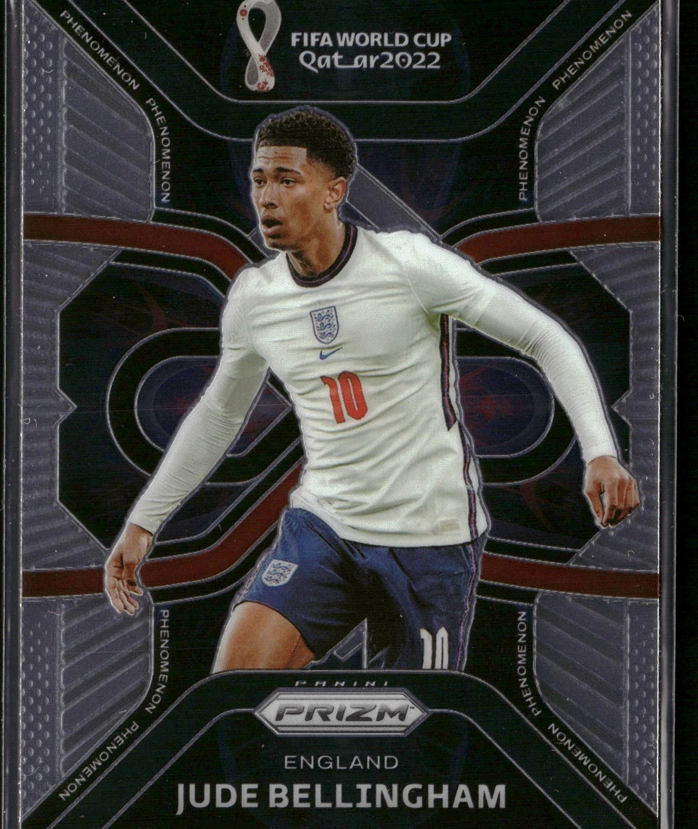 レア　値下げ　2022 World Cup Bellingham Preços baixos em 2022 Panini Prizm World Cup Qatar Jude Bellingham