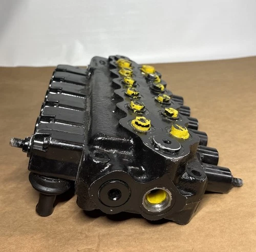 6 Spool Hydraulic Monoblock Directional Control Valve Made In Italy
