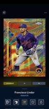 Topps Bunt Gilded Collection 25 Francisco Lindor Wave Legendary DIGITAL