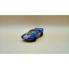 2004 HOT WHEELS RIVITED SUPERMAN BLUE 1:64 DIECAST 3" CAR WITH RED & YELLOW