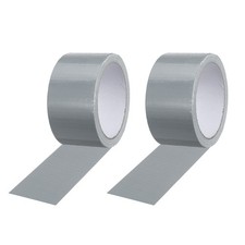 2 Pcs Pickleball Court Tape 2 in x 16 Yard, Waterproof Court Line Tape Silver