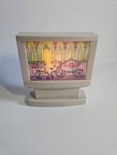 Barbie Vintage Blue Box Toys  Fernseher mit Licht