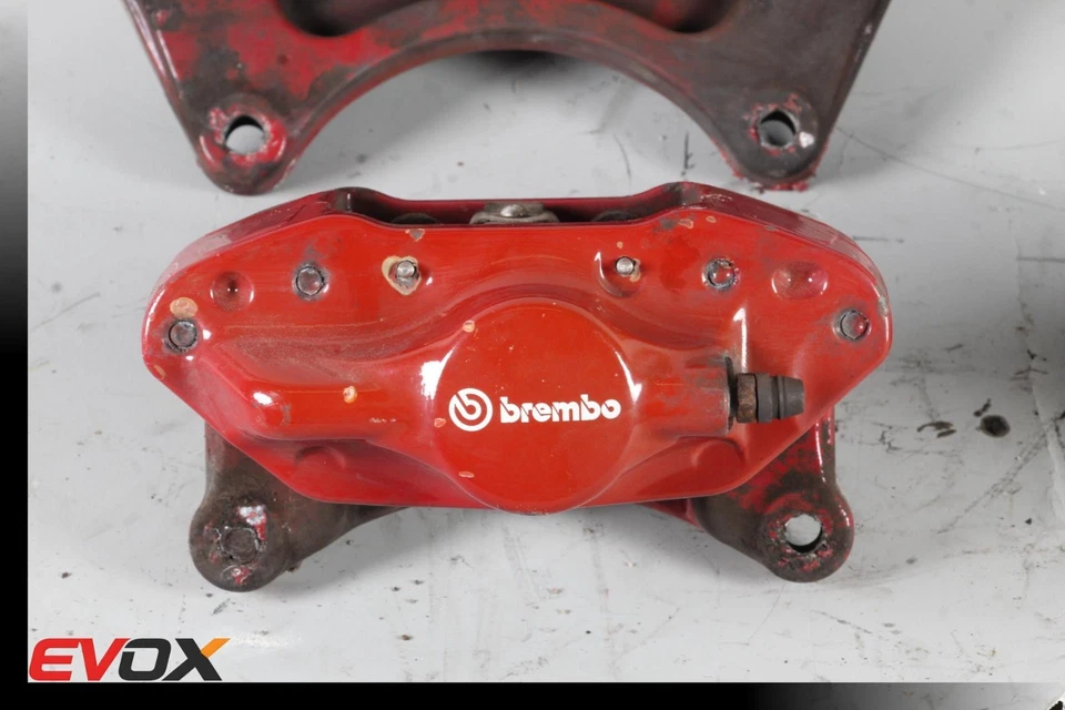 08-15 JUEGO PINZAS FRENO DELANTERAS MITSUBISHI LANCER EVOLUTION EVO X BREMBO Foto 4 de 4