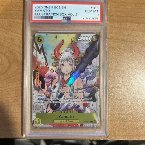 One Piece Yamato Illustration Box Volume 2 ST13-016 PSA 10 Gem Mint