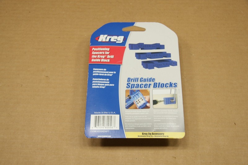 Kreg Drill Guide Spacer Blocks (3 pcs in the package)