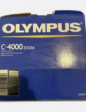 Olympus CAMEDIA C-4000 Zoom 4.0 MP 3x Optical Silver USB Compact Camera