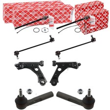 FEBI QUERLENKERSATZ 8 TEILIG VORNE passend für FIAT PUNTO 199 ALFA MITO 09-18
