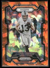 2023 Panini Prizm Hunter Renfrow Orange Ice Las Vegas Raiders #175