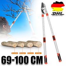Profi Bypass Astschere Teleskopstiel Gartenschere Baumschere Astschneider DHL